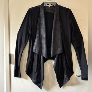 Ami Black Draped Blazer